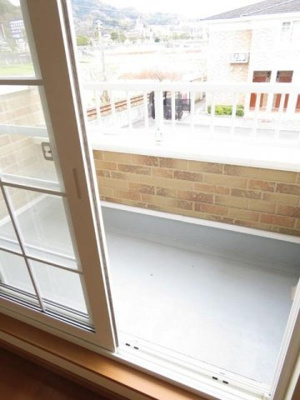 【バルコニー】 | ブルック磯Ⅰ | 広々としたバルコニーです