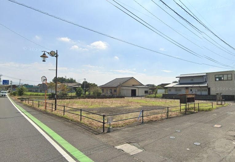 都城市高崎町大牟田の売地の外観