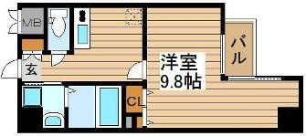 【間取り】 | クレアート大手前グランシア