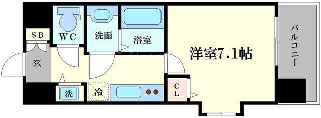 ＶＩＶＩ・ＥＢＩＳＵの間取り