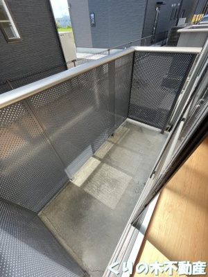 【バルコニー】 | シャーメゾン土橋 | 広々としたバルコニーです