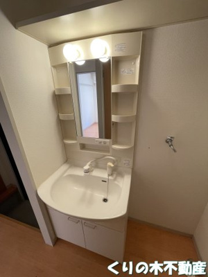 【独立洗面台】 | シャーメゾン土橋 | 朝の身支度には欠かせない独立洗面化粧台