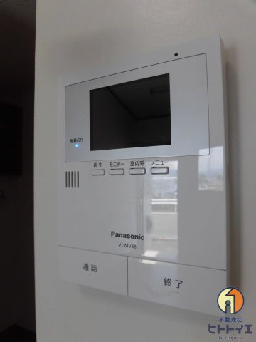サンマリノ蒲原のセキュリティ|TVモニター付きインターホンです