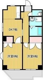 【間取り】 | ロイヤルマンションHAMADA | 同建物別部屋の間取りです