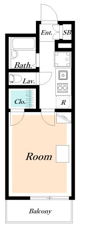 レオパレスあらたの間取り