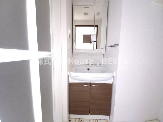 レジデンス神戸グルーブＨarborWestの独立洗面台