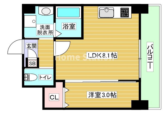 【間取り】 | テラ西九条