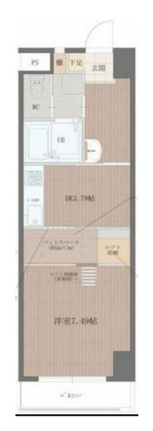フォンティーヌの間取り