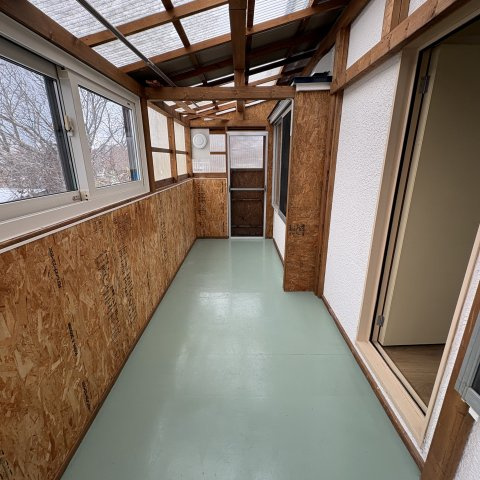 室蘭市柏木町21-12戸建のバルコニー