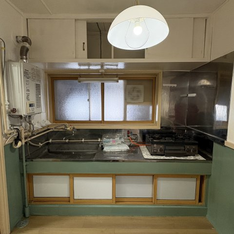 室蘭市柏木町21-12戸建のキッチン