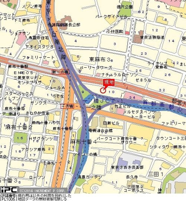 【地図】 | メインステージ麻布十番Ⅱ