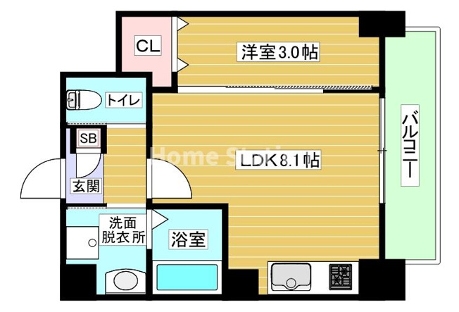 【間取り】 | テラ西九条