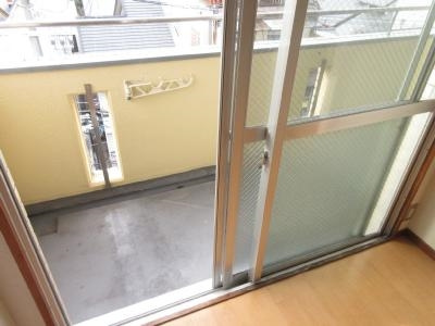 ハイツグロースのバルコニー