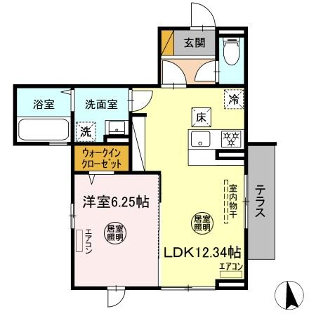 【間取り】 | ロイヤルガーデン　ソラーナ