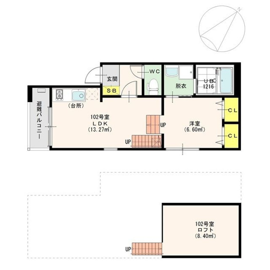 【間取り】 | ラ・フォルナリーナ壱番館 | 現況優先。