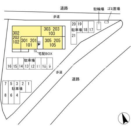 マルメンテの区画図