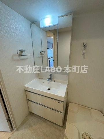 プレジオ九条の洗面所