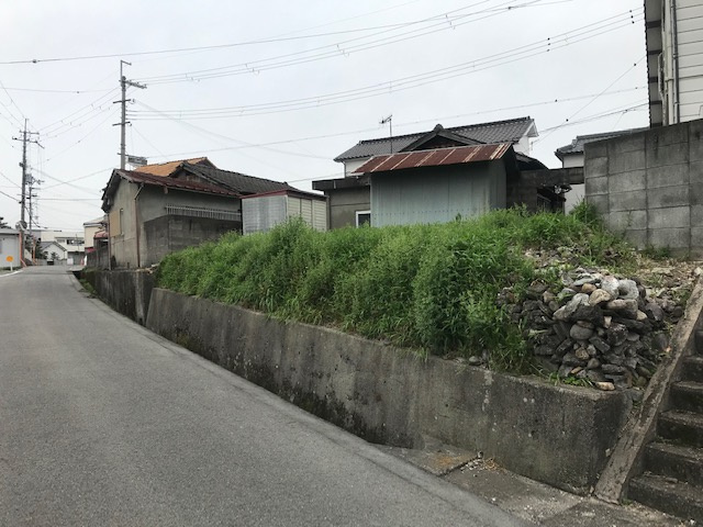 紀の川市下井阪・土地・56844の前面道路含む現地写真