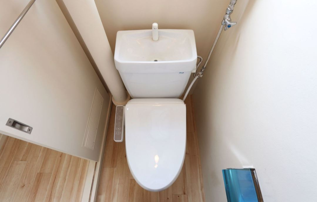 ビレッジハウス佐賀【キャッシュバック対象】のトイレ|落ち着いたトイレです