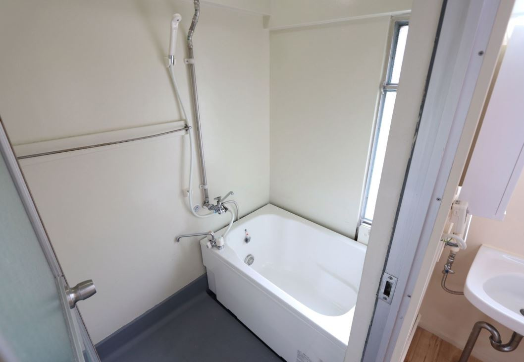 ビレッジハウス佐賀【キャッシュバック対象】の浴室|きれいなお風呂です