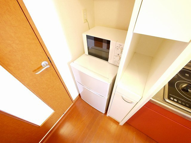 レオパレス南阪手Ⅱの設備|冷蔵庫です