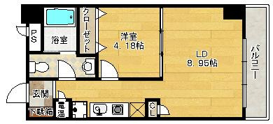 【間取り】 | City Life谷町