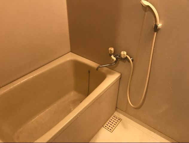 岸和田市土生町の賃貸マンションの浴室|落ち着いた空間のお風呂です