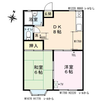 【間取り】 | メイゾン清水B棟