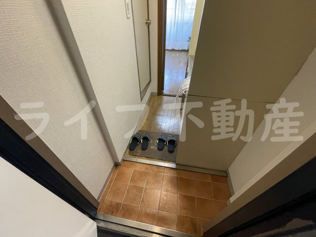 エクセルコートの玄関|明るい玄関です