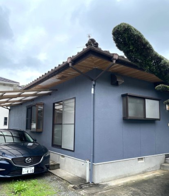 【外観】 | 大津町杉水戸建て3DK＋広縁 | 落ち着いた雰囲気の外観です（令和６年４月外壁塗装工事済み）