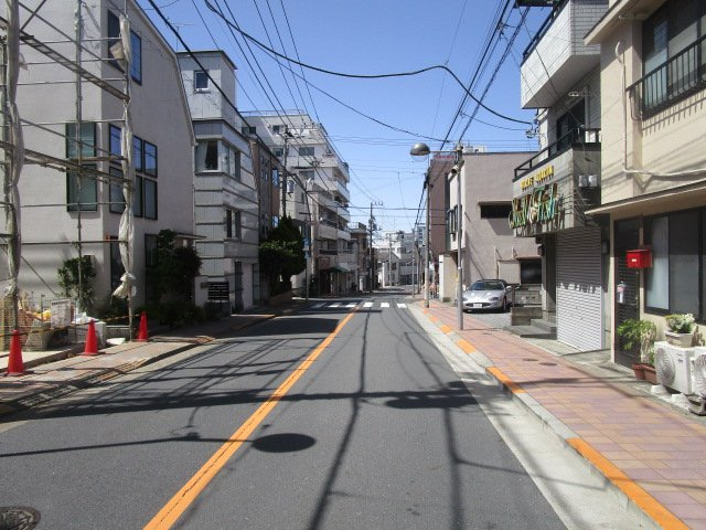 大田区田園調布２丁目のビルの周辺