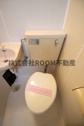 シティハイツ姫城のトイレ|ゆったりとした空間のトイレです