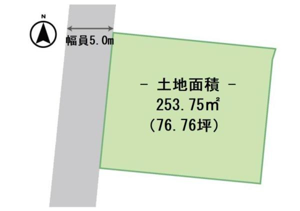 貴志川町長山　土地の土地図