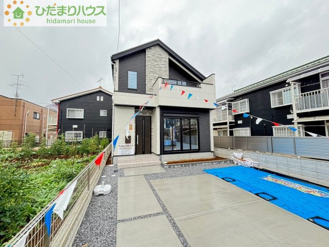 蓮田市馬込　8期　新築一戸建て　ケイアイスタイル　01の外観|JR湘南新宿宇都宮線「蓮田」駅　徒歩10分

