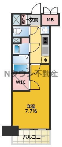【間取り】 | プレサンス新栄町ギャラント | 間取りです。