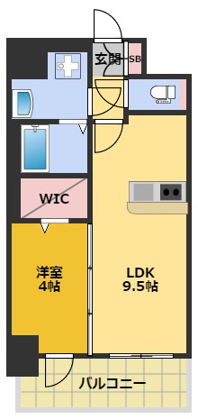 【間取り】 | プレサンス新栄ユリシス | 間取りです。