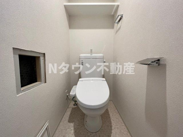 【トイレ】 | プレサンス新栄ユリシス | ゆったりとした空間のトイレです