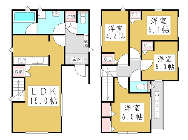 【間取り】 | Kolet南鳩ヶ谷＃0２