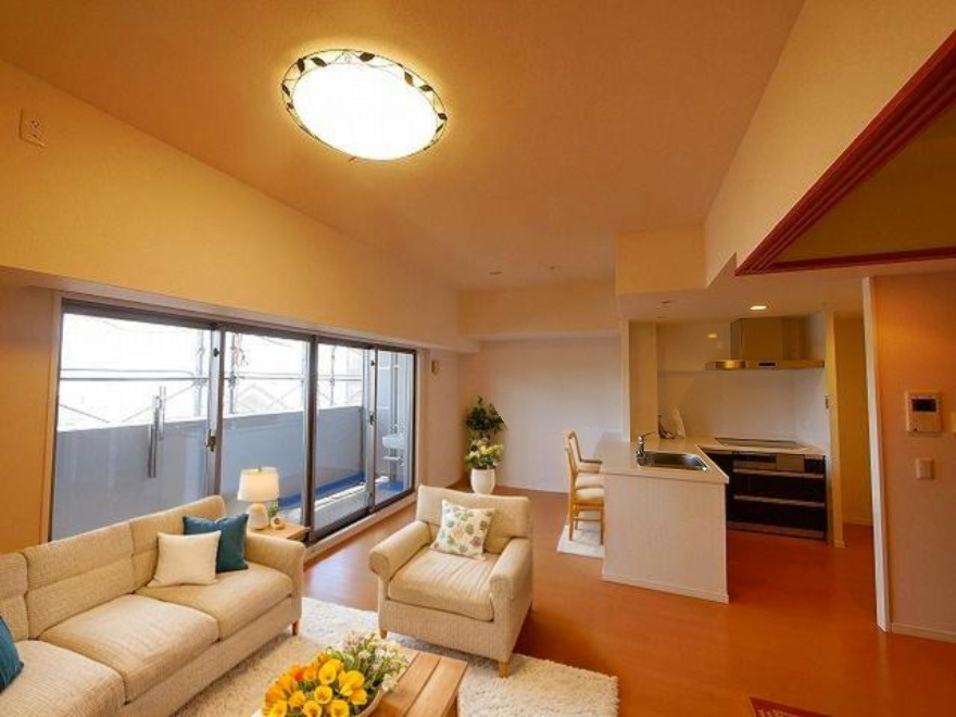 アークレジデンス奈良の居間・リビング|CGで家具等を配置したもので家具等は含まれません