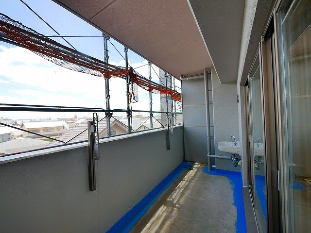 アークレジデンス奈良のバルコニー