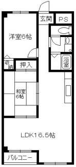 【間取り】 | パルティールマンション