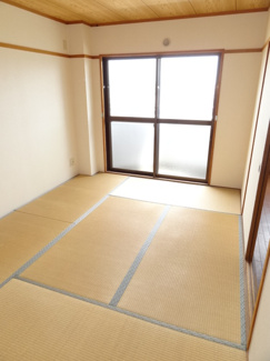 【寝室】 | パルティールマンション | 和室６帖