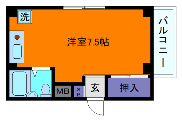 シャルム大石の間取り