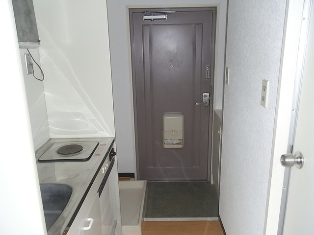 シャルム大石の玄関