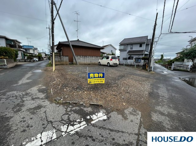 足利市常見町　土地の外観