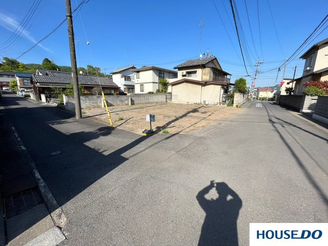 足利市本城二丁目　土地の前面道路含む現地写真|前面道路含む現地写真です