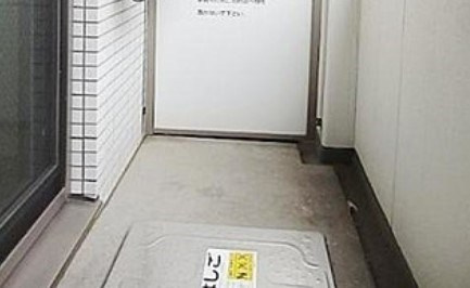 シエスタ高円寺のバルコニー