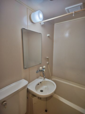 【洗面所】 | まるきハイツ東大利 | 洗面所です