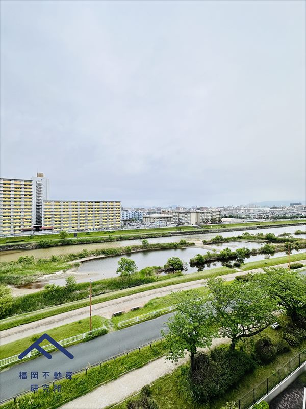 グリーンハイツ室見河畔の展望