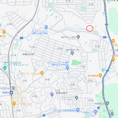 【地図】 | ろうきん鈴蘭台東コーポ